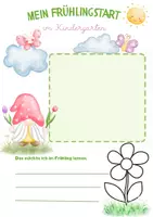 Vorschau - Spiele - Materialpaket "Frühling"/ Kamishibai, Projekt, Bilderlotto, Portfolio und Pinnwand-Vorlagen für die Kita - Seite 3