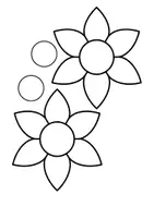 Vorschau - Mal- und Bastelvorlagen - Bastelvorlage Fensterbild Osterglocke Frühling - Seite 3
