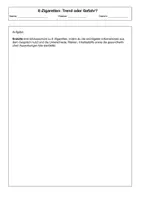 Vorschau - Arbeitsblätter - E-Zigarette - Trend oder Gefahr? - Seite 1