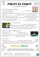 Vorschau - Mal- und Bastelvorlagen - Materialpaket On connaît les traditions! Pâques + Noël - Seite 2