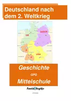 Vorschau - Stundenentwürfe - Deutschland nach dem 2. Weltkrieg - Deckblatt