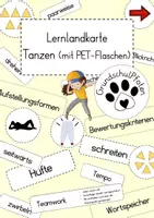 Vorschau - Unterrichtsreihen - Materialpaket Tanzen mit Flaschen - Deckblatt