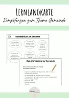 Vorschau - Unterrichtsreihen - Lernlandkarte Gemeinde - Kompetenzen - Deckblatt