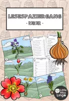 Vorschau - Arbeitsblätter - Lesespaziergang Klasse 1 + 2 – Frühblüher (Lesetraining) - Deckblatt