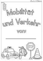 Vorschau - Unterrichtsreihen - Einheit Mobilität und Verkehr - Deckblatt und Laufzettel - Deckblatt