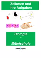 Vorschau - Stundenentwürfe - Zellarten und ihre Aufgaben - Deckblatt