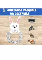 anteprima - Flashcard - 🐰 Ghirlanda Pasquale da Costruire - Pagina di copertina