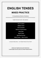 Vorschau - Arbeitsblätter - XXL-Workbook: English Tenses Mixed Practice (A-Z Revision) - Deckblatt