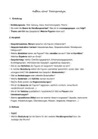 Vorschau - Merkblätter - Analyse einer Dramenszene / Dialoganalyse (Aufbau/Satzanfänge) - Seite 1