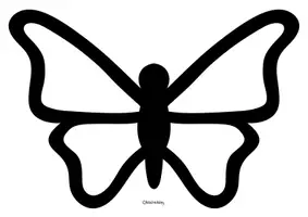 Vorschau - Arbeitsblätter - Schmetterling Fensterbilder Kunst im Frühling & Sommer - Basteln mit Transparentpapier - Seite 1