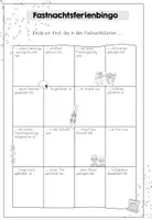 Vorschau - Arbeitsblätter - Faschingsferienbingo/Fastnachtsferienbingo - Seite 3