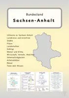 Vorschau - Arbeitsblätter - Bundesland Sachsen-Anhalt - Deckblatt
