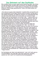 Vorschau - Mal- und Bastelvorlagen - Grusellesetext mit Ausmalbild Klasse 3/4 - Seite 1