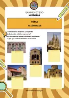 Vista previa - Hojas de trabajo - EXAMEN + TIPO TEST AL-ÁNDALUS Y REINOS CRISTIANOS – 2º ESO - página 3