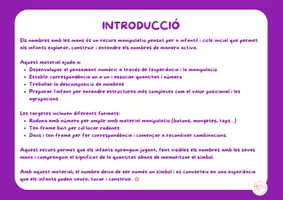 Vista previa - Hojas de trabajo - Els nombres amb les mans👐🏻🔢💜 - página 2