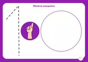 Vista previa - Hojas de trabajo - Els nombres amb les mans👐🏻🔢💜 - página 3