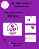 Vista previa - Hojas de trabajo - Els nombres amb les mans👐🏻🔢💜 - Portada