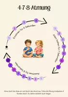 Vorschau - Bildkarten - 4 Atemübungen für Kinder – schnell, wirksam, direkt einsetzbar - Seite 3