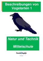 Vorschau - Arbeitsblätter - Beschreibungen von Vogelarten 1 - Deckblatt