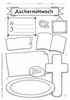 Vorschau - Arbeitsblätter - Aschermittwoch - Evangelisches Kirchenjahr - Steckbrief & Infotext - Seite 3