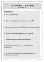 Vorschau - Stundenentwürfe - Die Todesstrafe - Texte & Arbeitsblätter - Seite 2