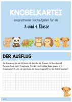Vorschau - Arbeitsblätter - Knobelkartei - Knobelaufgaben - Klasse 3/4 - Seite 2