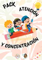 Vista previa - Refuerzo / NEE / Materiales de apoyo - Pack para trabajar la concentración y atención - página 1