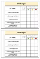Vorschau - Stationenlernen - Übungsheft Gleichungen inkl. Lösungen - Seite 1