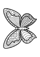 Vorschau - Mal- und Bastelvorlagen - Kunst - PopArt - Fensterbilder- Schmetterling - Seite 1
