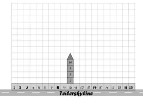 Vorschau - Mal- und Bastelvorlagen - Teilerskyline Vorlage - Seite 1