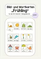 Vorschau - Fördermaterial/Inklusion - Bild- und Wortkarten Frühling/ DAZ/ Anfangsunterricht - Deckblatt