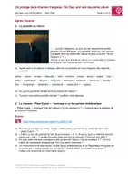Vorschau - Arbeitsblätter - Aufgaben zu Podcast: Un prodige de la chanson française, Tim Dup, sort son deuxième album - Seite 3
