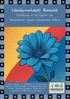 Vorschau - Stundenentwürfe - Literaturwerkstatt: Romantik - Einführung in Epoche und Motive - Deckblatt