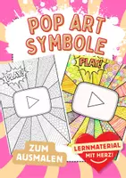 Vorschau - Arbeitsblätter - Kunst PopArt - Deckblatt