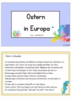 Vorschau - Arbeitsblätter - Ostern in Europa - Lesekartei inklusive Arbeitsheft - Seite 2