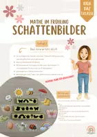 Vorschau - Spiele - Schattenbilder zum Thema Frühling - Deckblatt