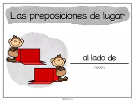 Vorschau - Präsentationen/Tafelbilder - Las preposiciones de lugar - Einführungspräsentation - Seite 3