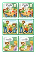 Vorschau - Anderer Materialtyp - Soziales Lernen Mut "Finde das Paar" (Gesprächskarten) (zum Bilderbuch: Der Löwe in dir) - Seite 1