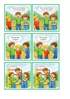 Vorschau - Anderer Materialtyp - Soziales Lernen Mut "Finde das Paar" (Gesprächskarten) (zum Bilderbuch: Der Löwe in dir) - Seite 2