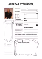 Vorschau - Arbeitsblätter - Steckbrief Andreas Steinhöfel - Seite 1