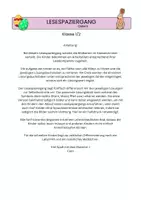 Vorschau - Arbeitsblätter - Lesespaziergang Ostern Klasse 1 und 2 - Seite 1
