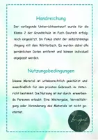 Vorschau - Unterrichtsreihen - Unterrichtsentwurf "Wir erforschen unser Wörterbuch" - Seite 1