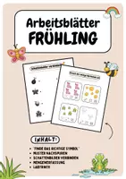 Vorschau - Arbeitsblätter - Arbeitsblätter | Frühling | Mengenerfassung | Übungen - Deckblatt