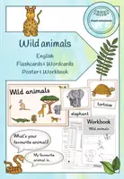Vorschau - Arbeitsblätter - Materialpaket "Wild animals" (Englisch) - Deckblatt