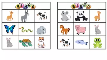 Vista previa - Juegos / Gamificación - Bingo de Animales - página 2