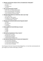 Vorschau - Quiz - Zweiter Weltkrieg 12-Fragen-Quiz - Seite 1