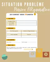 Aperçu - Feuilles d'exercices - Résoudre - Mission ORganisation - Page de couverture