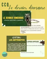 Aperçu - Feuilles d'exercices - L'évolution - le dernier dinosaure - Page de couverture