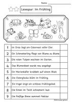 Vorschau - Unterrichtsreihen - Lesespur | Im Frühling | 3 fach differenziert | Klasse 2/3 - Seite 2