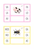 Vista previa - Juegos / Gamificación - JUGUEM AMB LES SÍL·LABES I FEM PARAULES! - página 2
